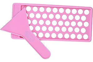 RONRONS Pink Lip Balm Crafting Kit - Professional Lipstick Filling Tray with...