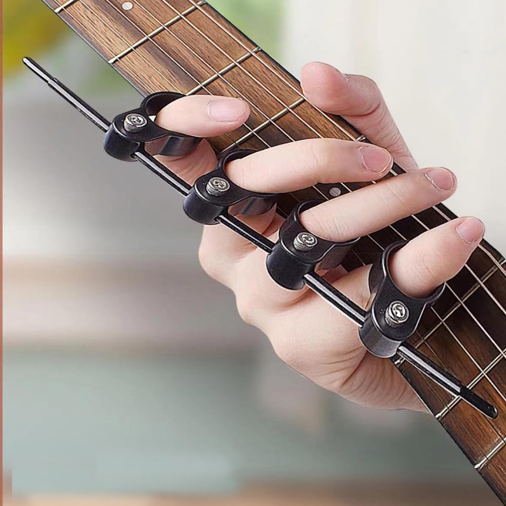 Pocket Gitaar 6 String 6 Fret Draagbare Akkoord Trainer Gitaar Vinger Oefening Oefening Tool