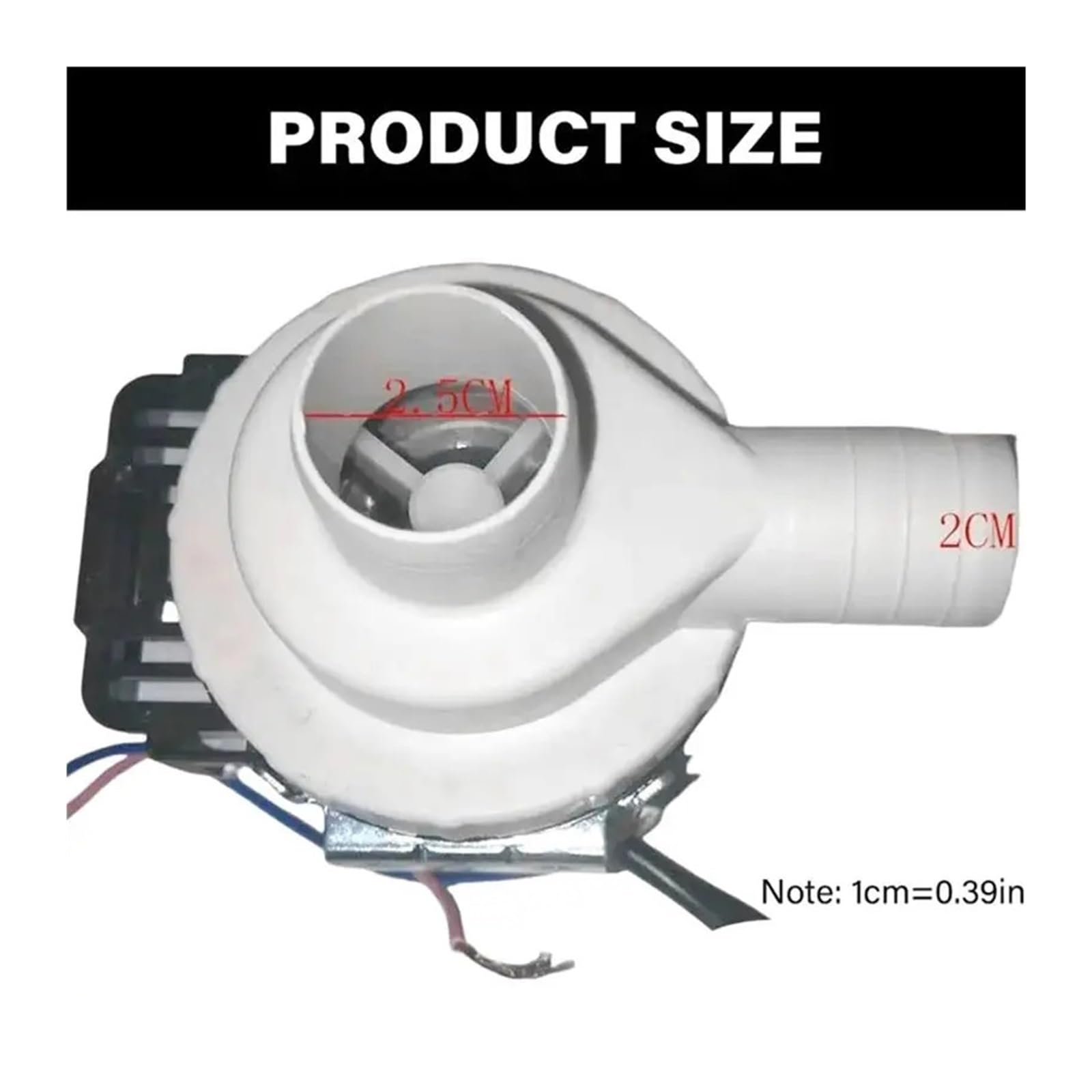 Motor de bomba de desagüe B51C, 50Hz 30 Watt 21L/Min lavadora