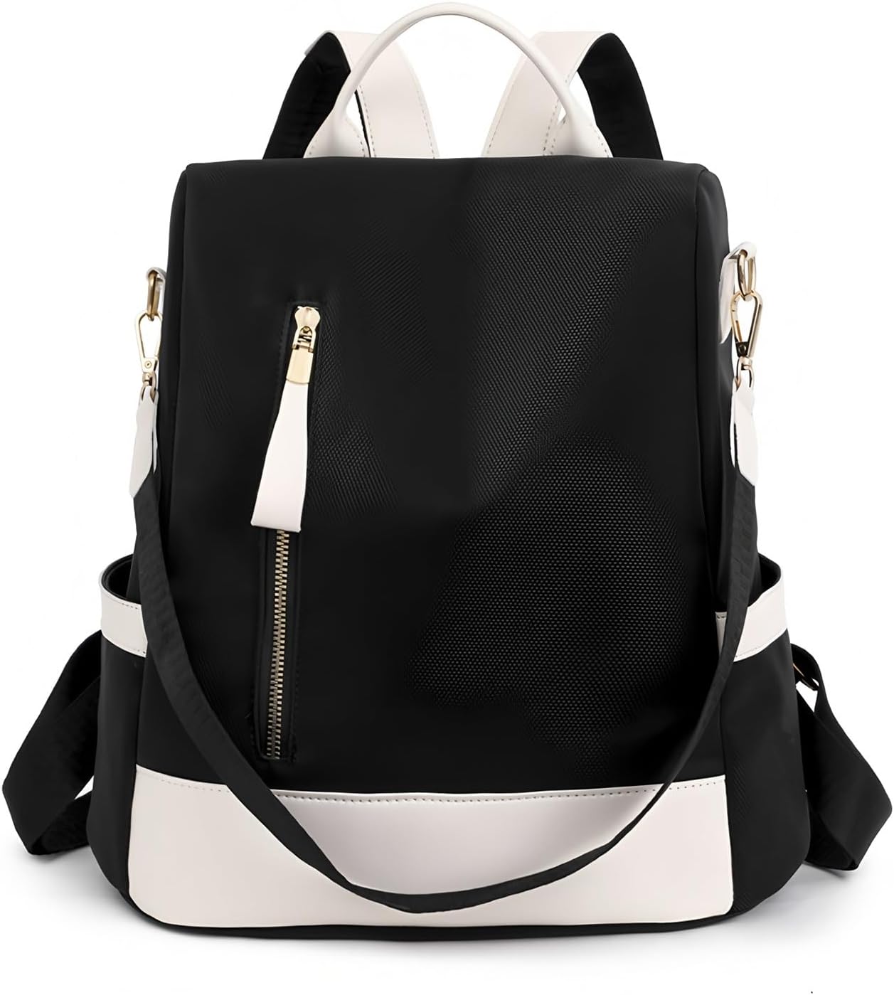 LY&SQ Backpack for Women, Travel Backpacks Satchel Handbags Ladies Shoulder Bags Multi Purpose Anti Theft Backpack Fashion(Black)