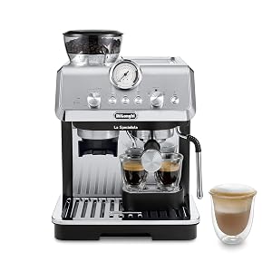 DeLonghi La Specialista Espresso Machine with Grinder Milk Frother 1450W Barista Kit - Bean to Cup Coffee Cappuccino
