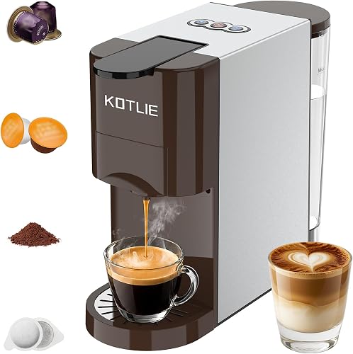 Cafetière Multi-Capsules 4 en 1, Compatible Nes* & D*G KOTLIE
