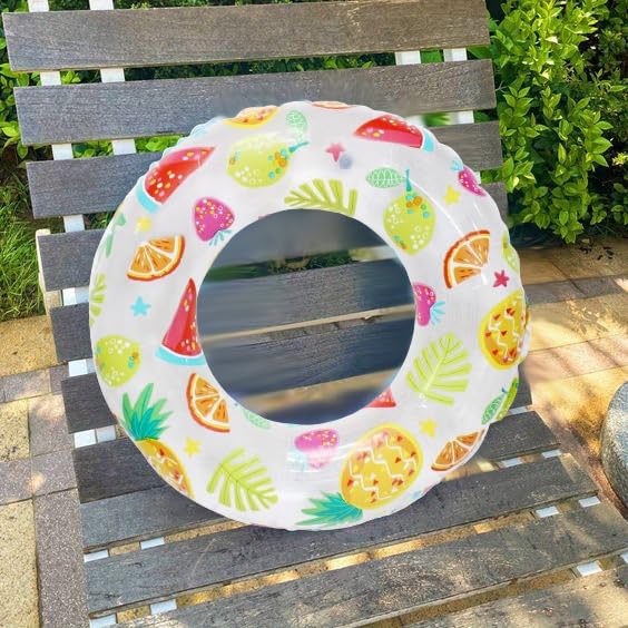 Prime Pool Party Inflatable Swimming Ring/Swim Tube/Swim Learning Raft ...