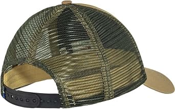 Fjallraven 1960 Logo Langtradarkeps Cap - Breathable Mesh, Adjustable Snapback, Trucker Style - Hiking, Travel