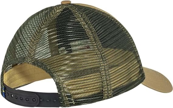 Fjallraven 1960 Logo Langtradarkeps Cap - Breathable Mesh, Adjustable Snapback, Trucker Style - Hiking, Travel