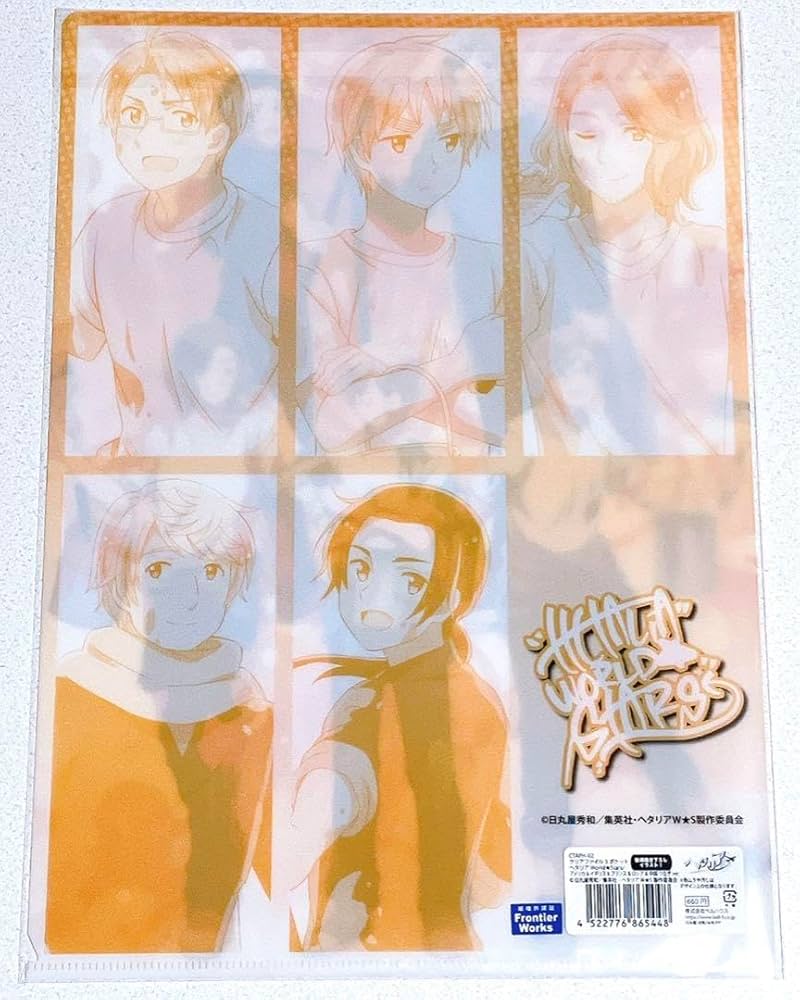 即購入可 送料込 ヘタリア 切り抜き (透明クリアファイルに入れて保管中) Amazon.co.jp: ヘタリア クリアファイル3ポケット つなぎ 中国