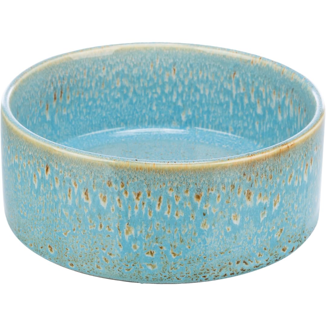 Trixie Ceramic Cat Bowl - Blue 16Cm