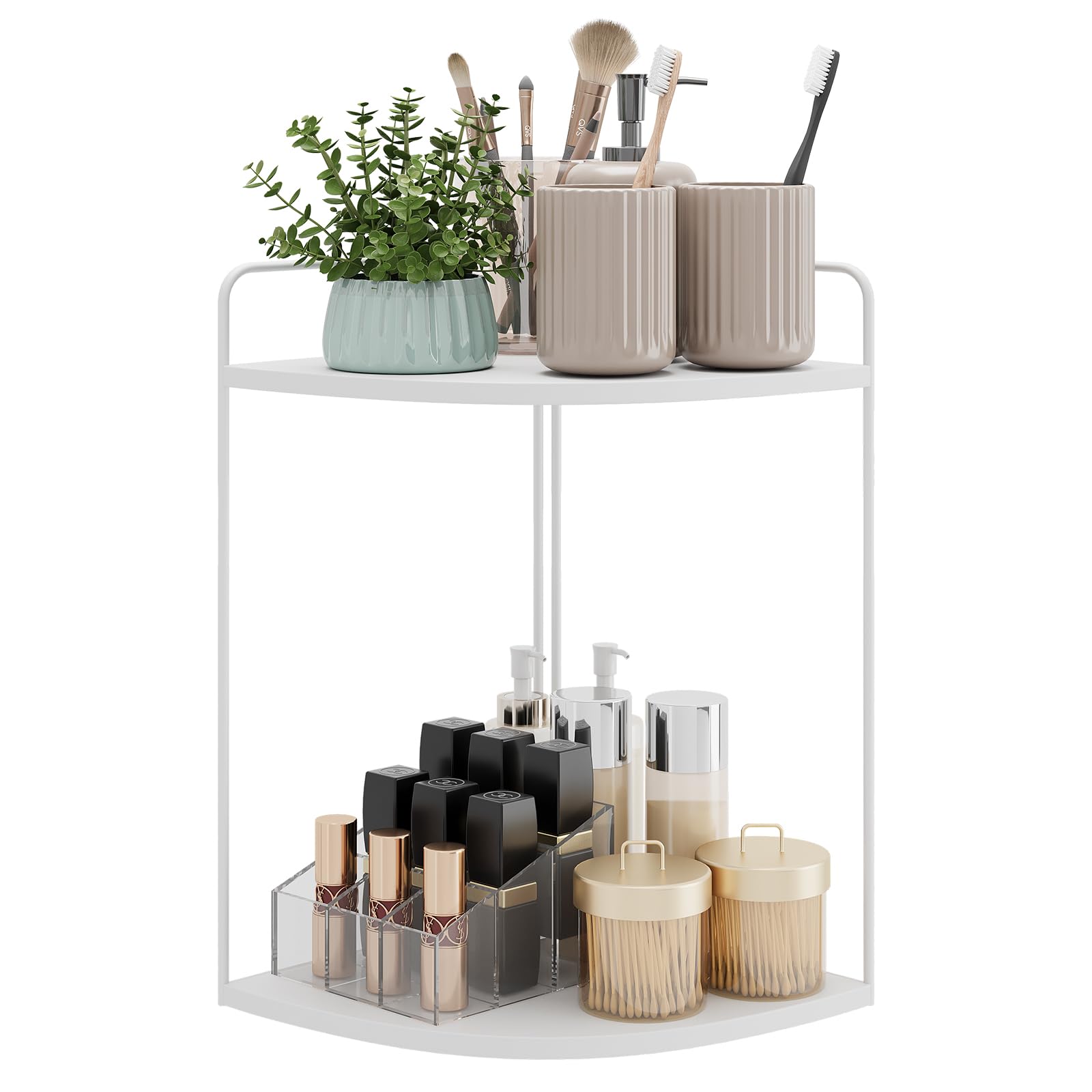 Bathroom Counter Organizer, Vanity &amp; Makeup Countertop Organizer