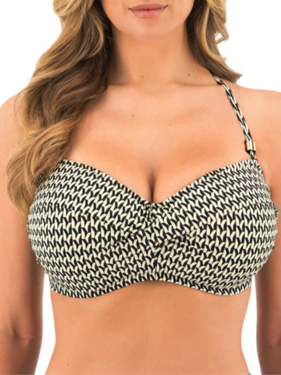 Fantasie 504609 KOH Lipe Underwired Twist Bandeau Bikini Top