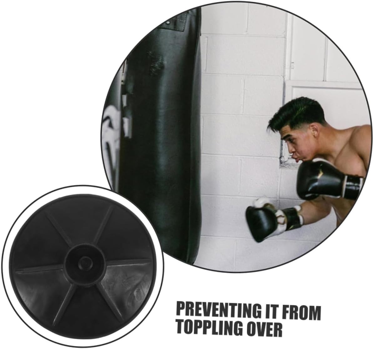 16pcs Heavy Bag Cup Base Stand for Base for Martial Arts Stable and Portable Sandbag Replacement Accessories