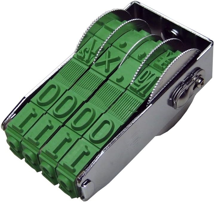 Sanby TK-004 Rotating Stamp Techno-Touch 4 Consecutive Western Mincho First Issue