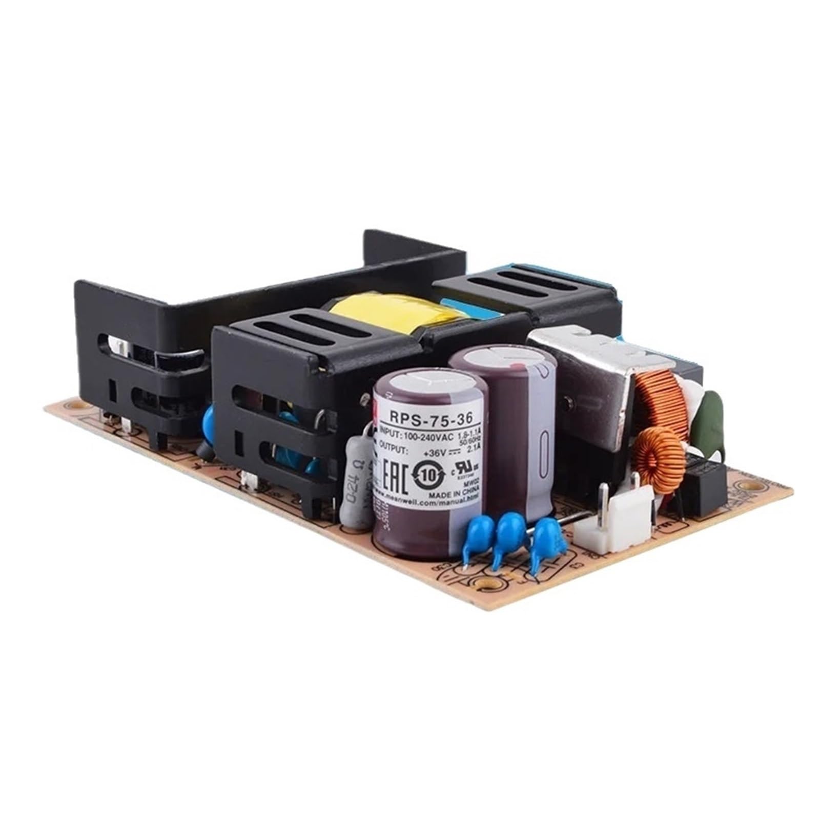 Alimentation 75 W RPS-75-15 convertisseur AC-DC open frame 15V
