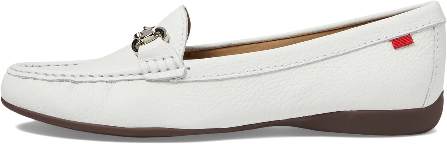 Women's Genuine Leather Slip on Buckle Loafer - Image 4