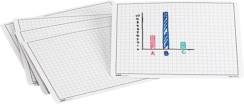 Miniatura 1 de Didax Educational Resources Write and Wipe - Juego de 10 tableros para grados 3-8, 9 x 12 pulgadas, plástico