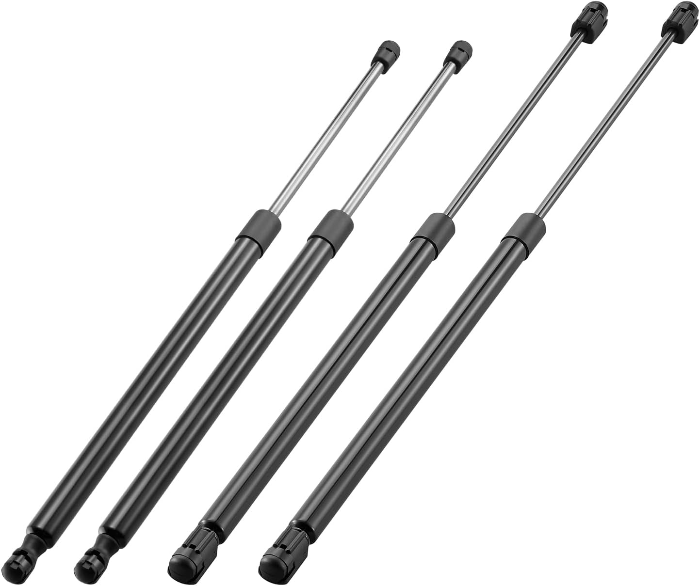 Tailgate and Rear Window Lift Supports Gas Shocks Springs Compatible with GMC and Chevy Models - Escalade/Tahoe/Yukon 2007-2014, Suburban 1500 2500| Replaces 6156 6157 15827433 Struts