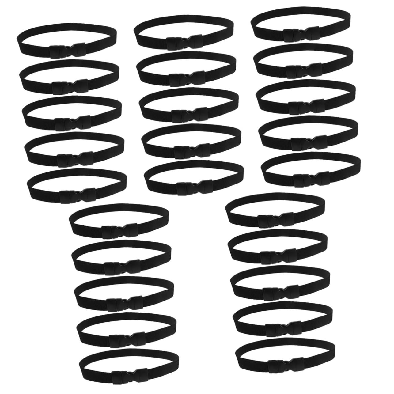 Garneck 25 Pz porta sacco della spazzatura clip sacchetti buste spazzatura sacchetti immondizia dust bag cestino banda Elastica chiusure per bidoni della spazzatura tessuto elastico