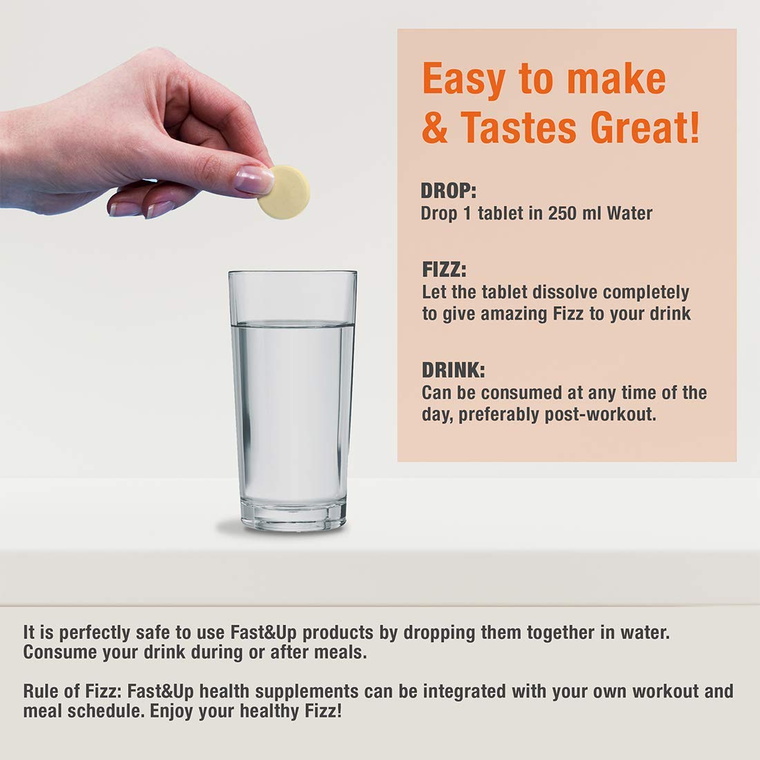 FAST&UP NAC (NAcetylcysteine) + Vitamin C Lungs Protective