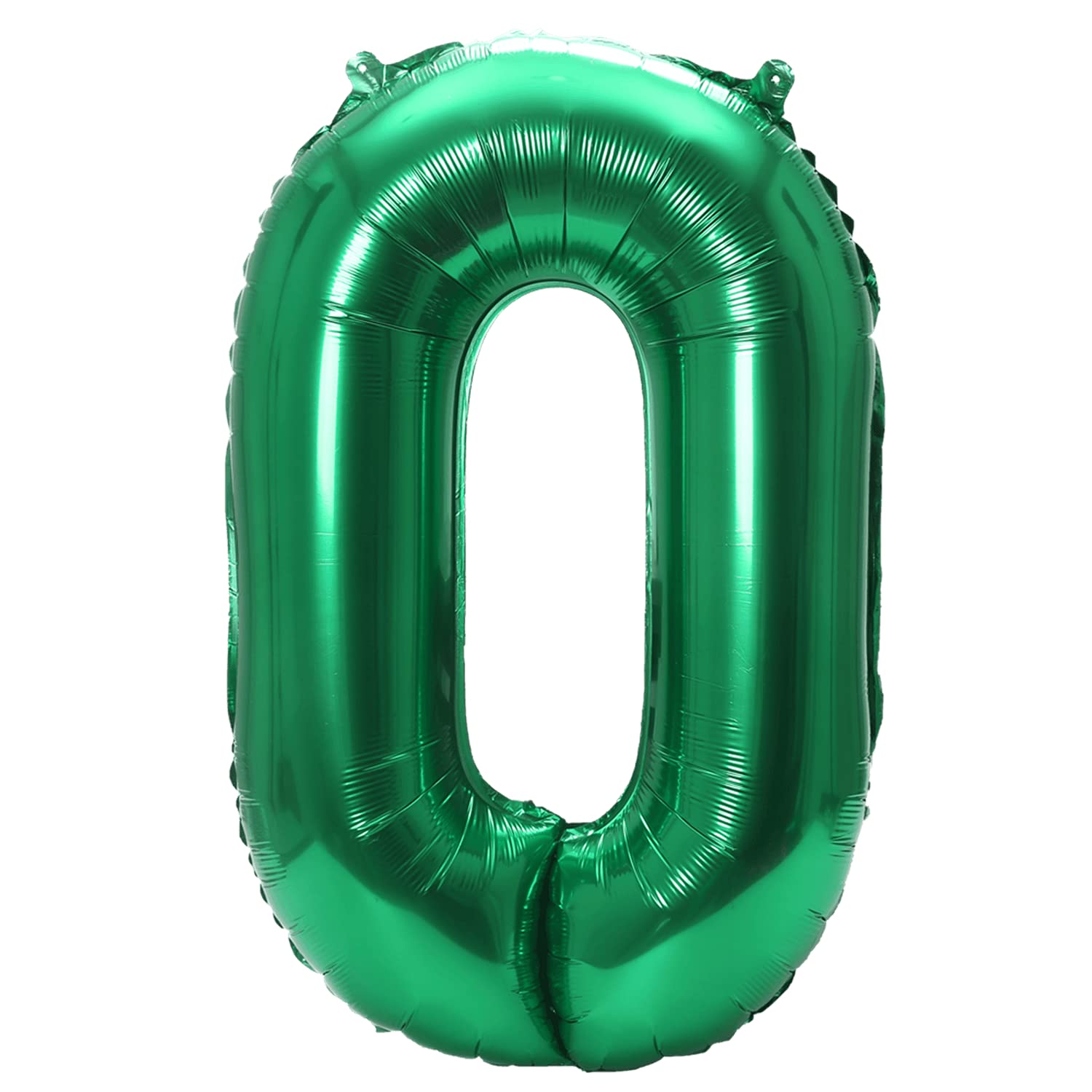 YPSelected 32 Inch Large Foil Helium Number Balloon Birthday Wedding Party 0-9 (Green, 0)