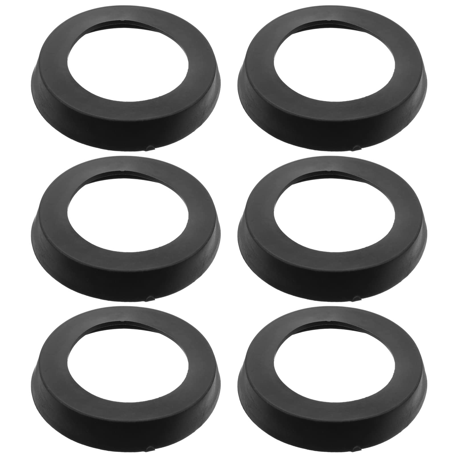 DOITOOL Pitcher Pump 6pcs Kit Washer for Leather Rmv Water Universal Pump Pitcher Black Rmw Seal Replacement Cup Cups Power Pressure Pitcher Pump Parts