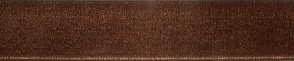 Berisfords Velvet Ribbon, Brown, 102 x 56 x 102 cm