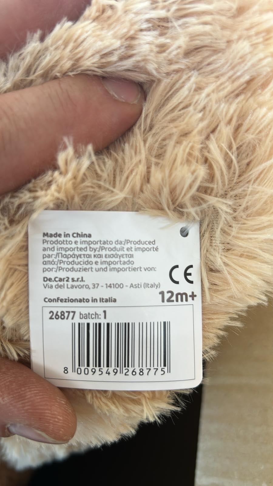 Maxi Peluche Orso Beige 150cm - Gigante e Morbido