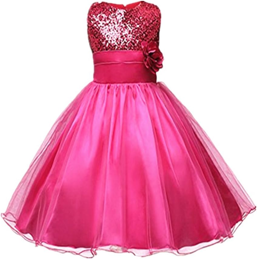 DreamHigh Sequined Flower Girls Party Pegant Dress
