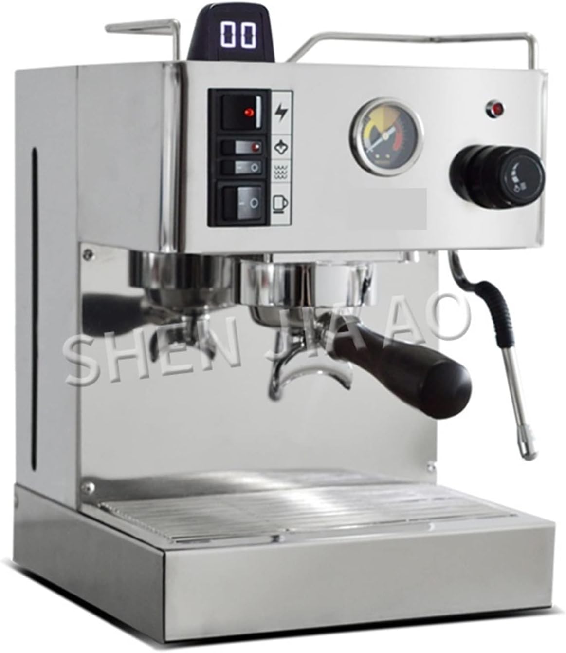 Espresso coffee maker Household Coffee Machine Semi-Automatic Coffee Machine Stainless steel EspressoCoffee machine