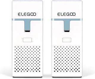 ELEGOO Mini Air Purifier with Replaceable Activated Carbon Filter for LCD,DLP,MSLA Resin 3D Printer Odor Control