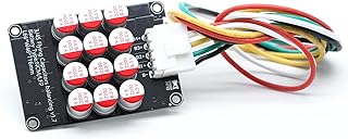 3S 4S 12V 5A Battery Active Equalizer BMS Balancer Lipo Li-ion LFP LiFePO4 Lithium Battery Balance Active Energy Transfer Equalization Module Faster Whole Group Capacitor Balancer PCB
