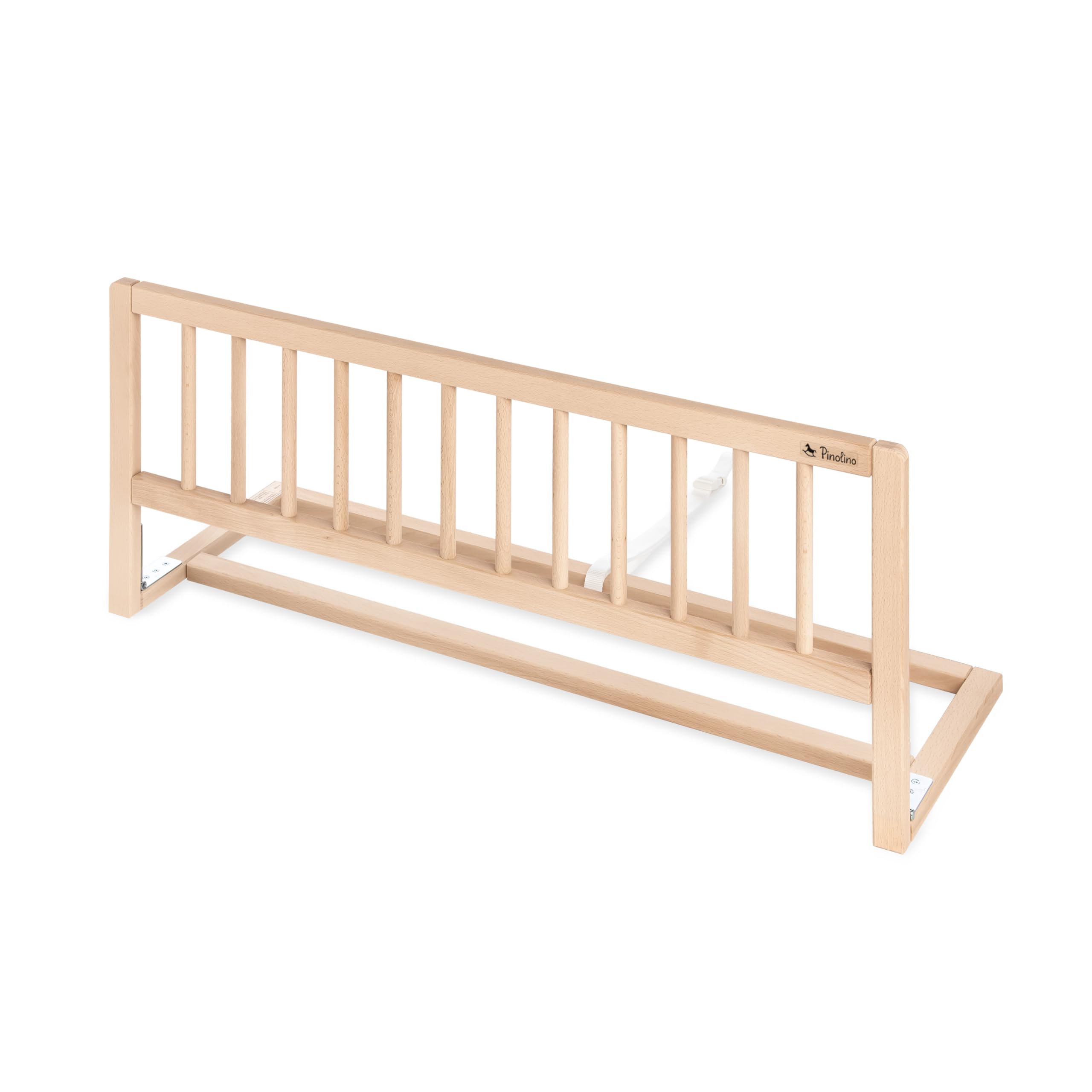 Pinolino Bettschutzgitter Classic – Massivholz, Buche unbehandelt, 90 × 36 × 32 cm
