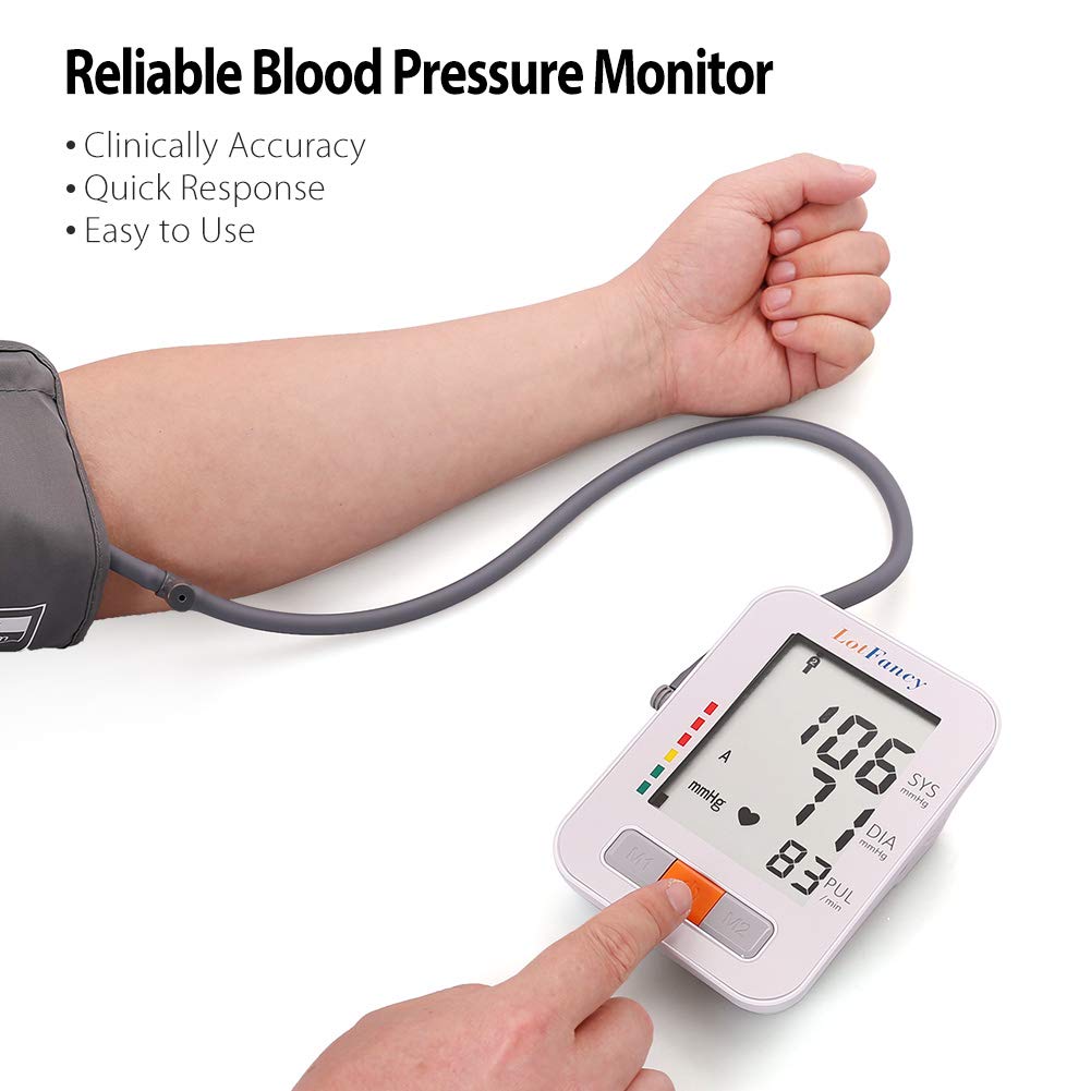 LotFancy Blood Pressure Monitor - Accurate Readings -6 LotFancy Blood Pressure Monitor - Accurate Readings -6