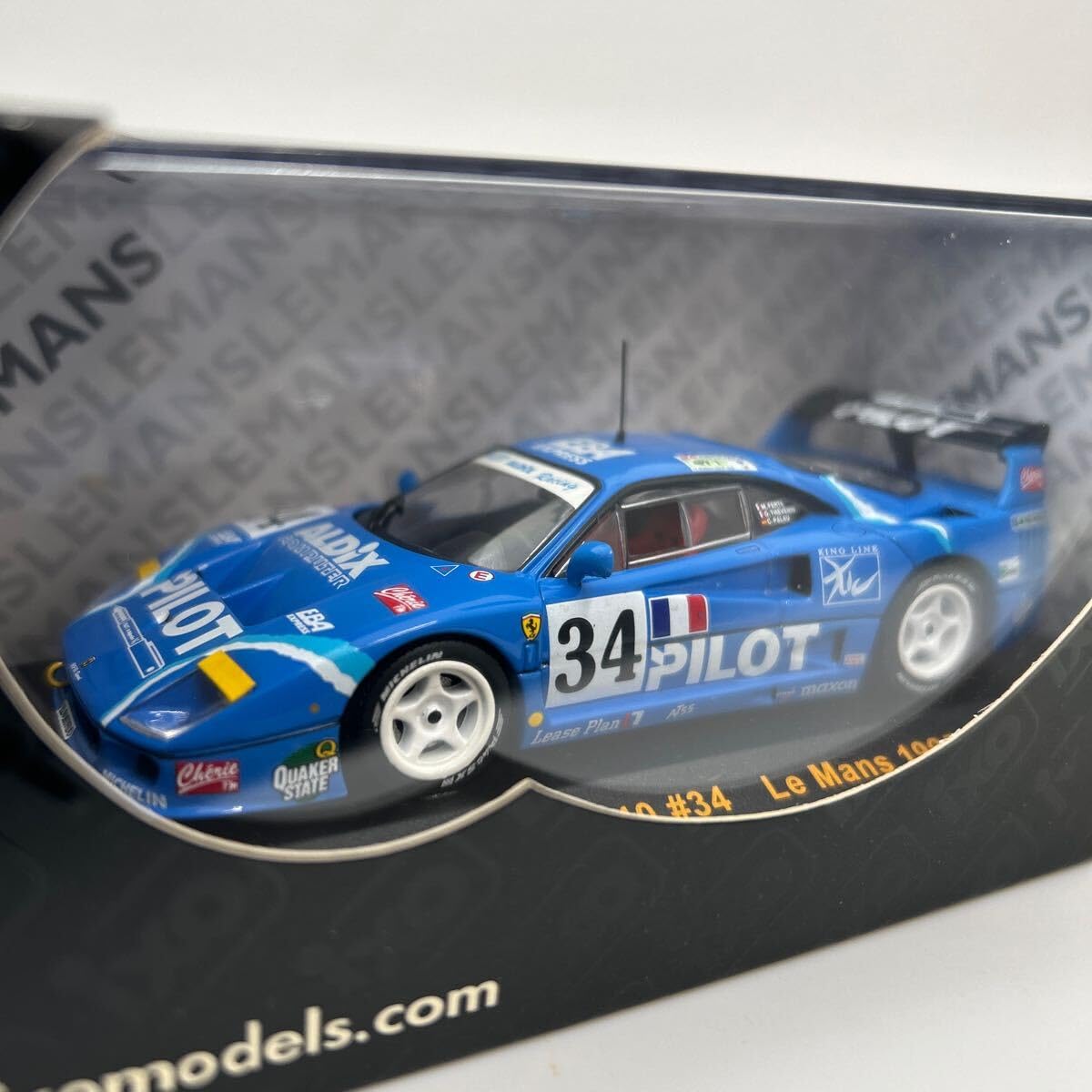 ixo 1/43ミニカーFerrari F40 #34 Le Mans1995 Amazon | ixo 1/43 FERRARI F40#34 Le Mans 1995 イクソ フェラーリ