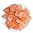 Himalayan Salt Stone Raw Crystals, Large 1.25-2.0 Healing Crystals Natural Rough Stones Crystal for Tumbling, Cabbing, Fountain Rocks, Decoration, Polishing, Wire Wrapping, Wicca & Reiki