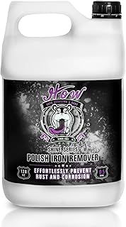 H.O.W Polish Iron Remover - Iron Out Remover Spray for Car Detailing | Remove Iron Particles in Car Paint, Motorcycle, RV & Boat | Use Before Clay Bar, Wax or Wash