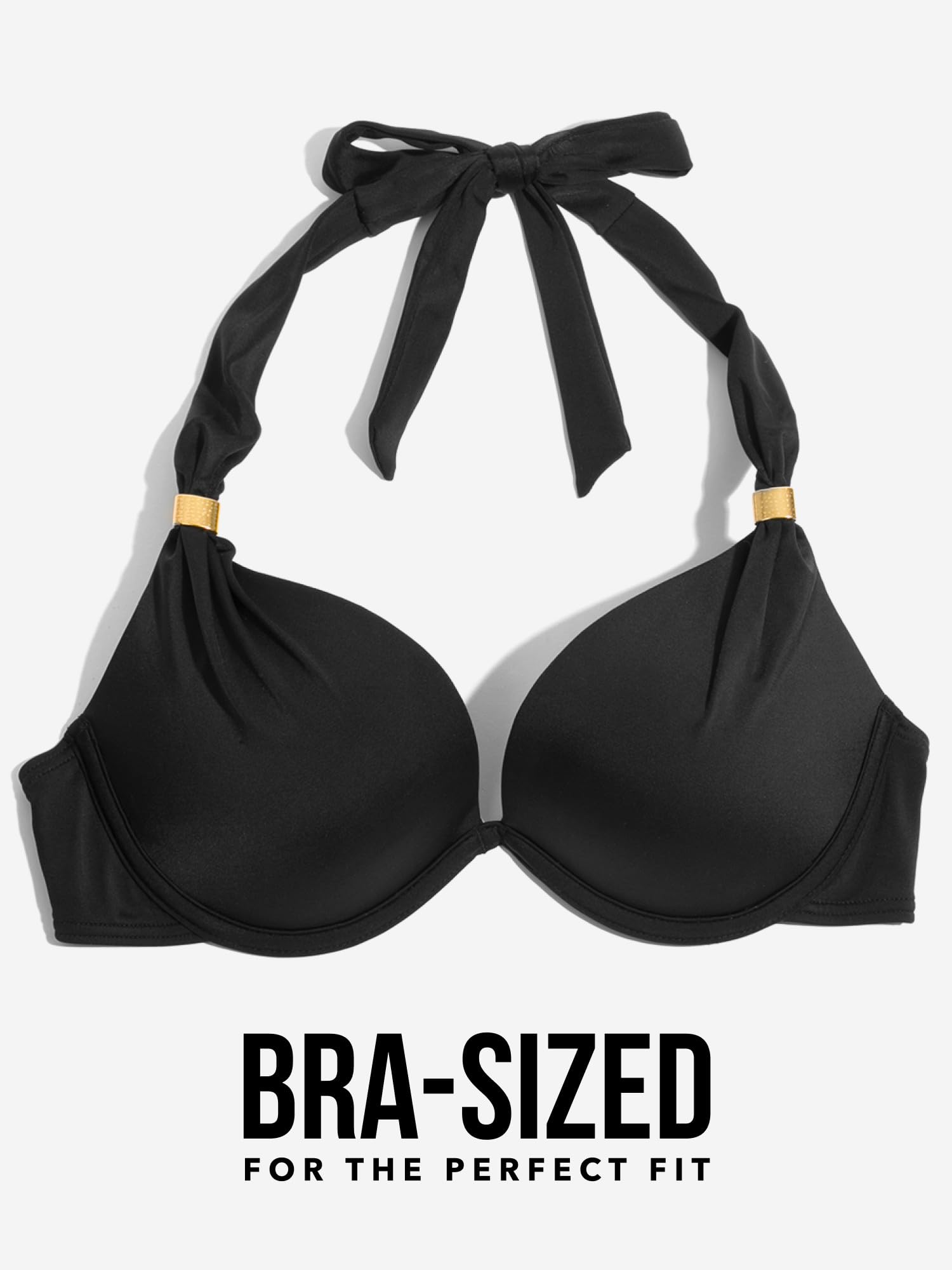 Smart & Sexy Swim Secret Haut de Bikini Push-up Dos Nu Haut de Bikini Femme