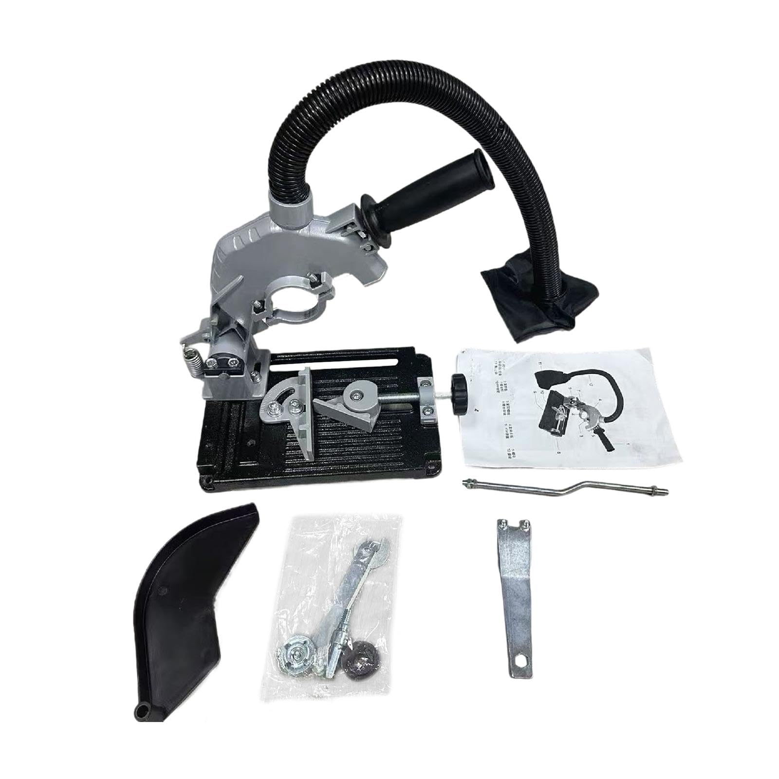 Angle Grinder Support 45 Degree Clamp Adjustable for 100/115/125mm Angle Grinder Aluminum Alloy Accessory Home Garden Professional Use