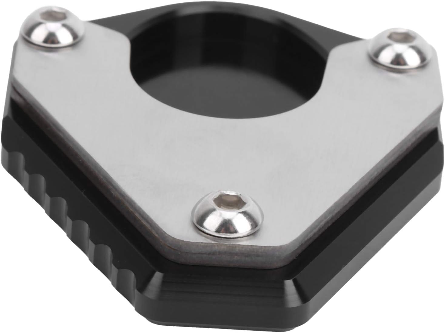 Yctze Side Stand Plate Kickstand Extension Plate Side Stand Enlarger Pad Fit for Kawasaki KLX125/150BF/230/230R
