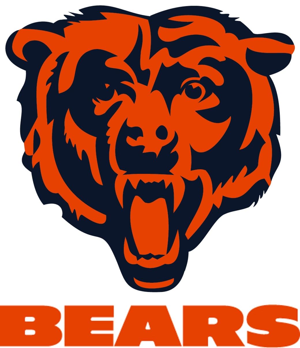 NFL Chicago Bears 3pk Crew Socks Calzini sportivi Unisex Adulto