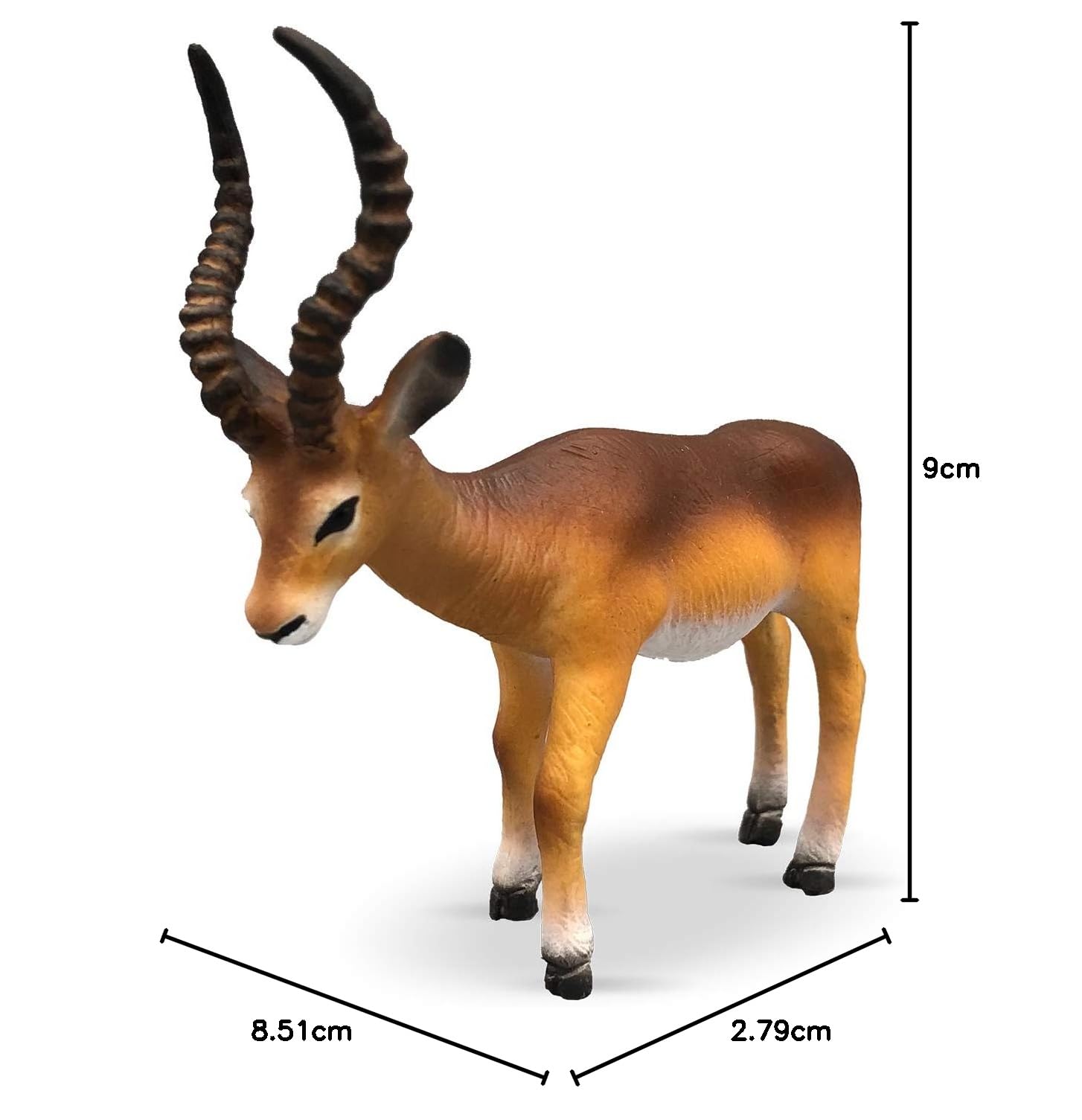 Bullyland Nilpferd Tierfigur - Detailgetreue Handbemalte Spielfigur Aus PVC-freiem Material, Ca. 14 Cm Groß