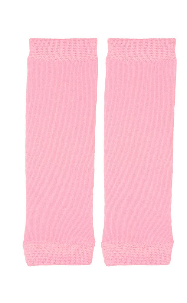 juDanzyNewborn Solid Pink Baby Girl Leg Warmers (up to 12 Pounds)