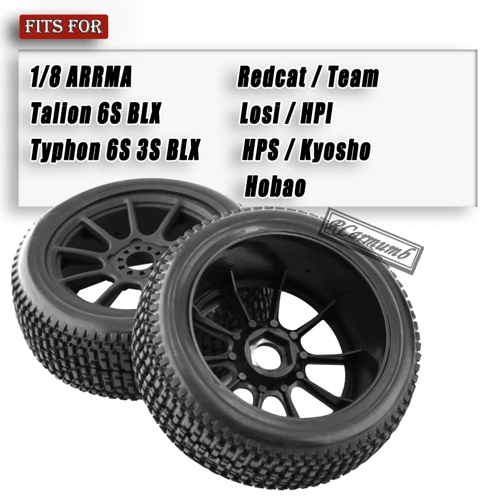 ARRMA dBoots Chevron MT Tire Set Glued, ARA550113