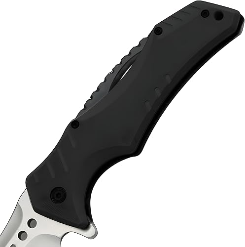 Miniatura 10 de Snake Eye Xtreme Collection Pivot Langford - Navaja plegable con rodamiento de bolas, con bloqueo de bolas, color marrón