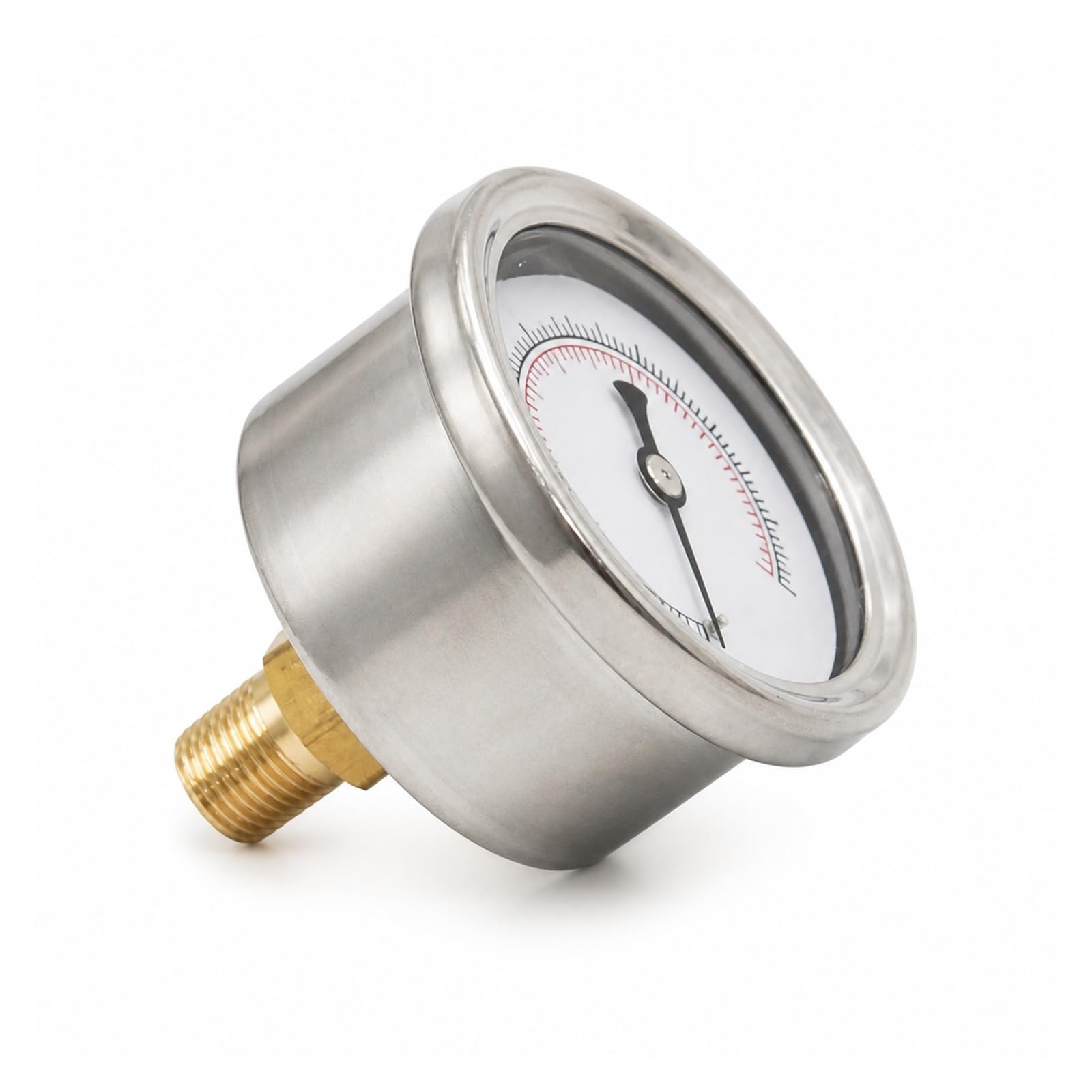 Ciśnieniomierz, Zestaw Miernika Ciśnienia Paliwa 0-160 PSI Ze Złączem 1/8 NPT | Adapter Trójnika Metalowego, Złącze 1/8 NPT, Zakres 0-160 PSI, Zastosowanie W Motoryzacji(A)