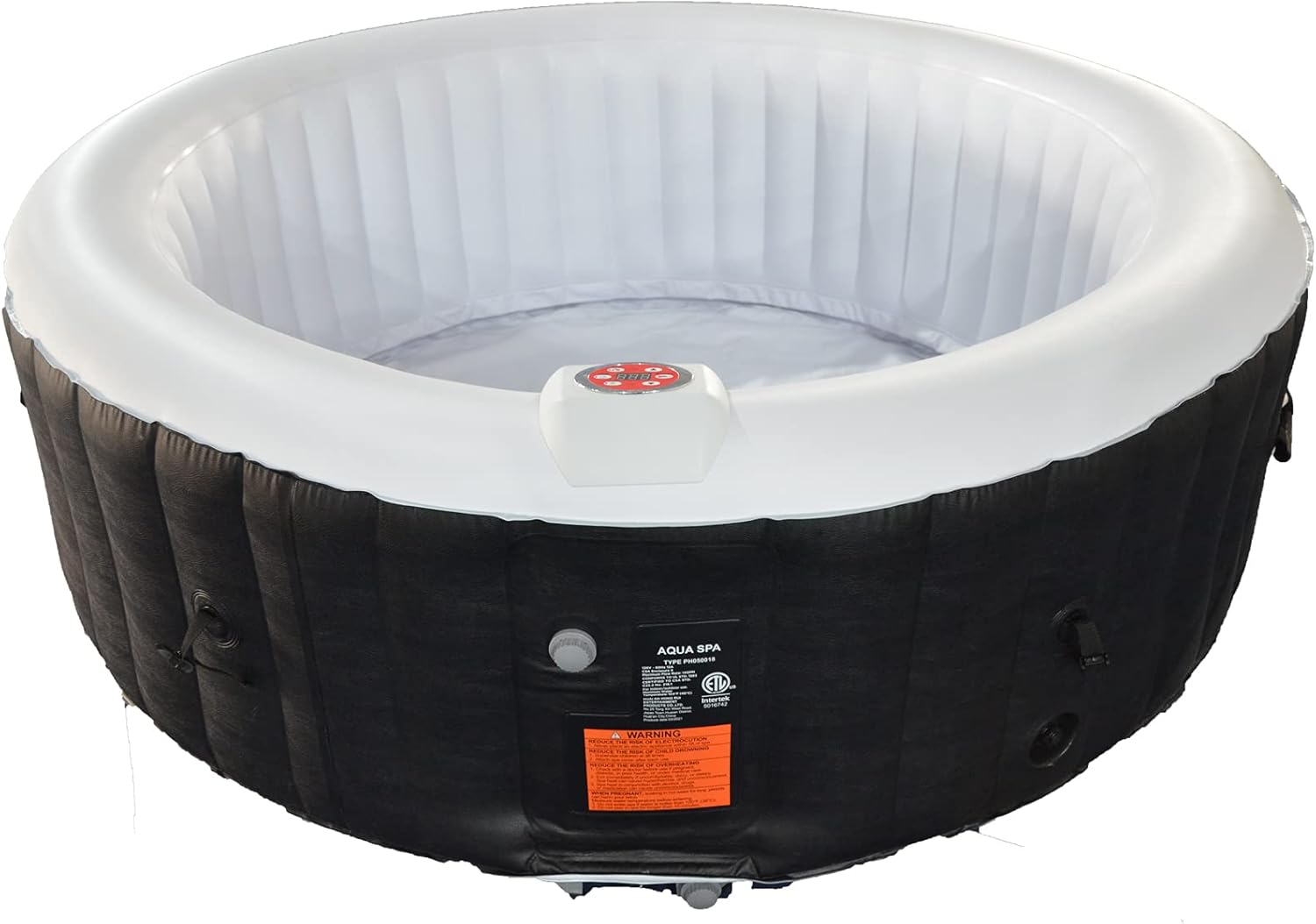 #WEJOY AquaSpa Hot Tub Air Jet Spa 4-6 Person Blow Up Portable Hot Tub with 130 Bubble Jets Inflatable Outdoor Heated Round Hot Tub Spa