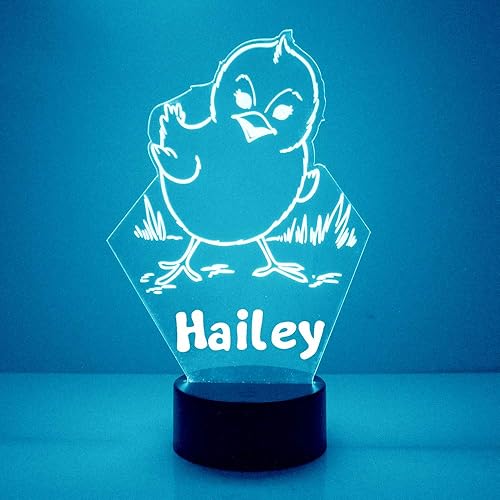Miniatura 8 de MMS Horse LED Night Light Lamp, Personalized with Your Name or Text, Remote Control with 16 Colors, 4 Light Modes, Customized Gift Animal LED Lamp