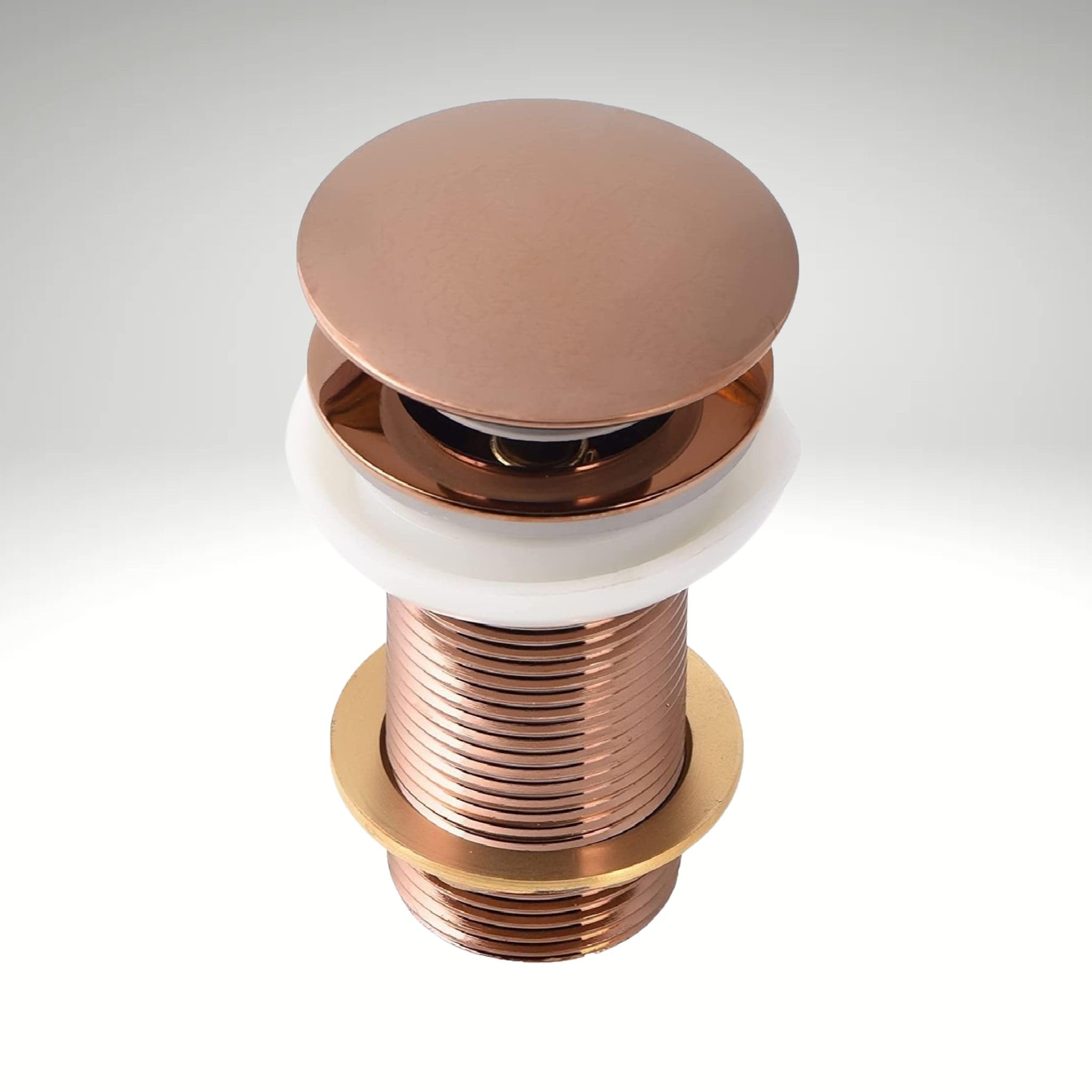 BATHIFI Brass Full Threaded 4" Pop-Up Waste Coupling in Rose Gold Finish | Waste Trap System for Wash Basin (32 MM, Rose Gold) (B0DD4353G9) Amazon Price History, Amazon Price Tracker