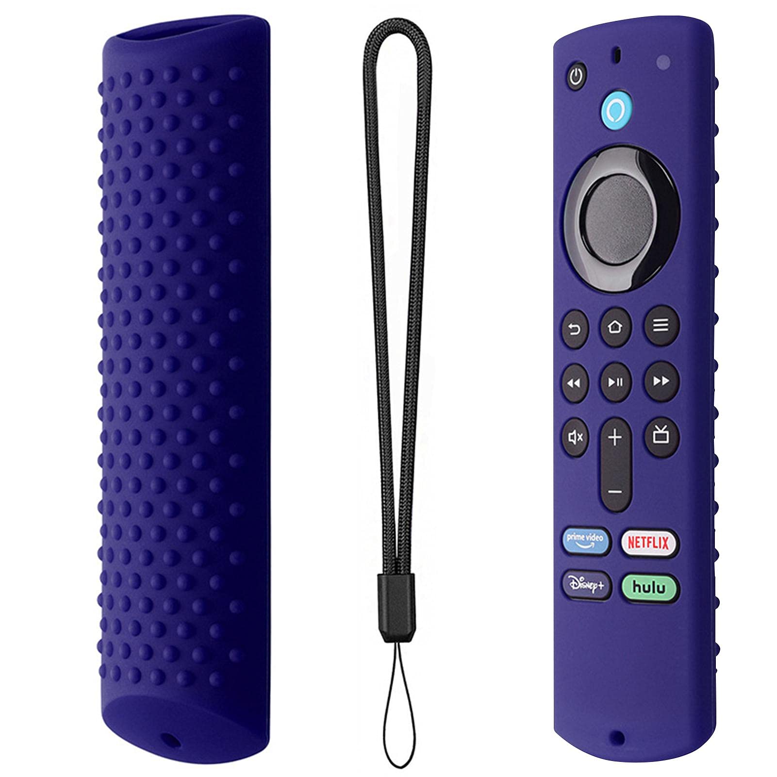 Schutzhülle für Fernbedienung, kompatibel mit Fire TV Stick der dritten Generation, Silikon, rutschfest, stoßfest