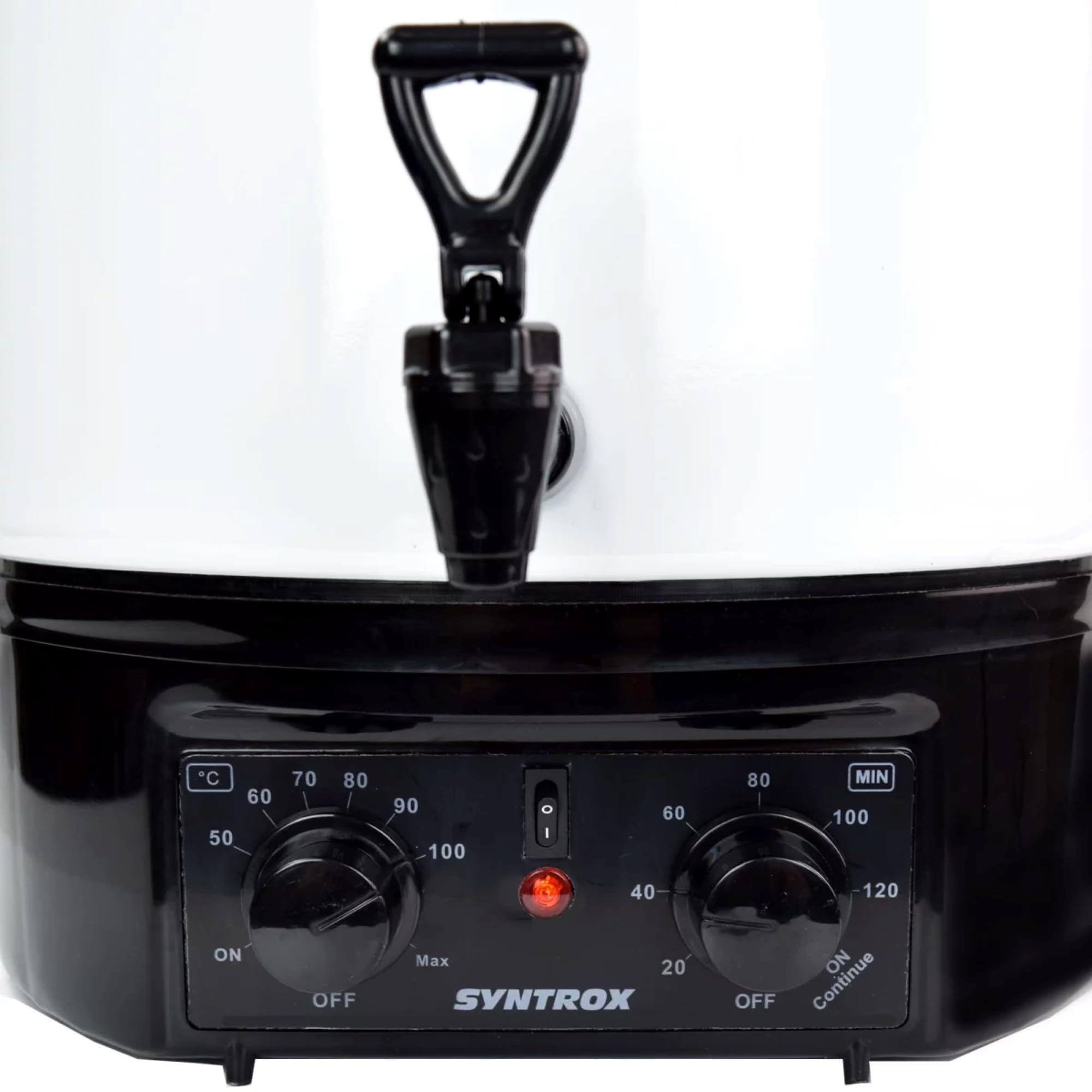 Syntrox Germany Einkochautomat 27 Liter 1800 Watt Glühweinkocher mit Zapfhahn