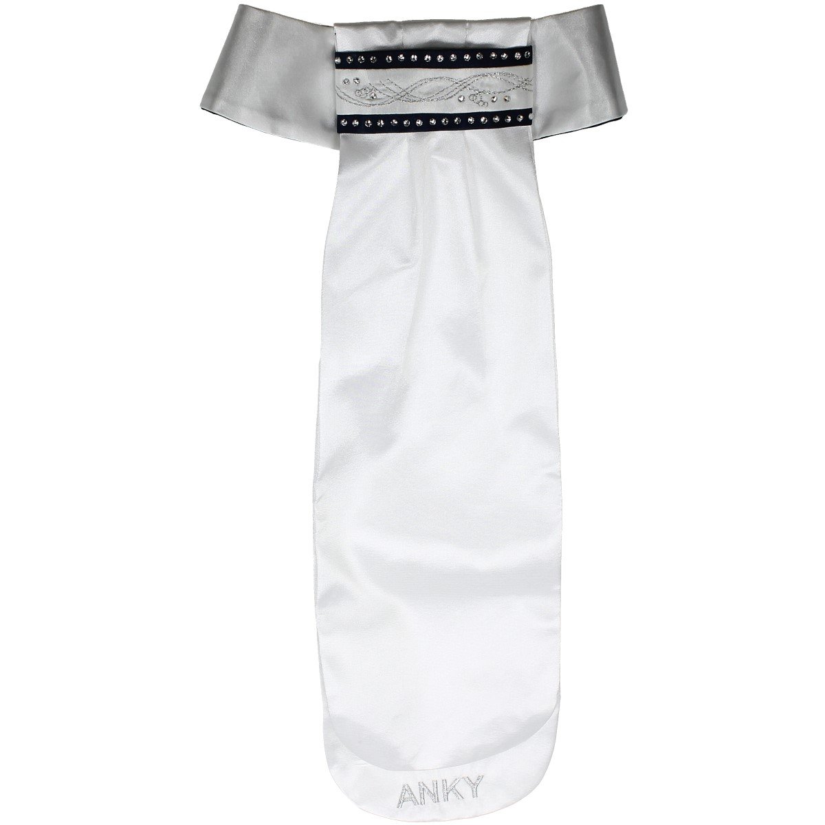 Anky Plastron Fancy – Color Blanco – Talla S