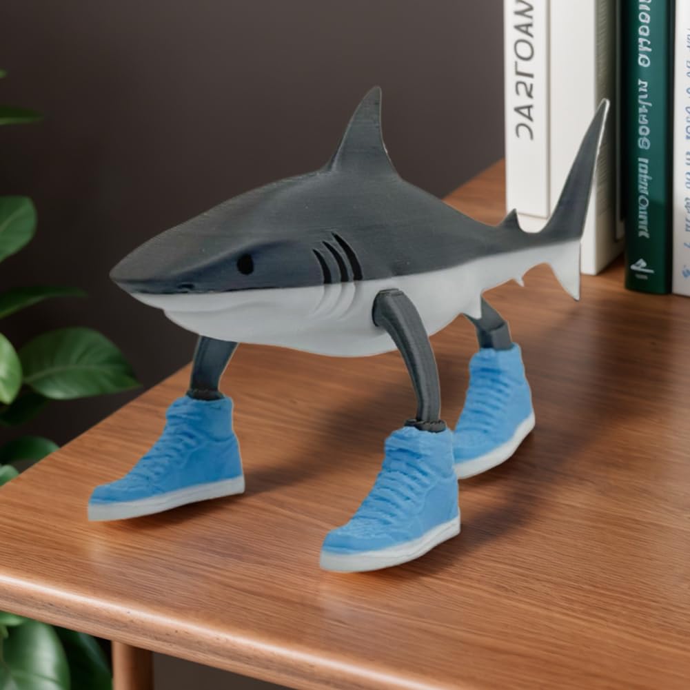 Creative 3D Printed Figurine Cartoon Cartoon Desk z ruchomymi stawami do domu i biura